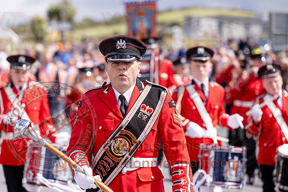 Annual County Donegal Twelfth Demonstration at Rossnowlagh-111