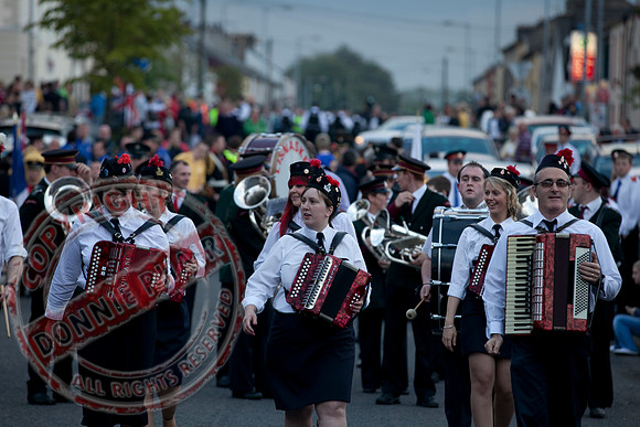 Loyalist Parade in Newtownbutler.