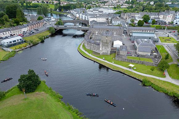 Aerial of Lough Erne Cot Launch