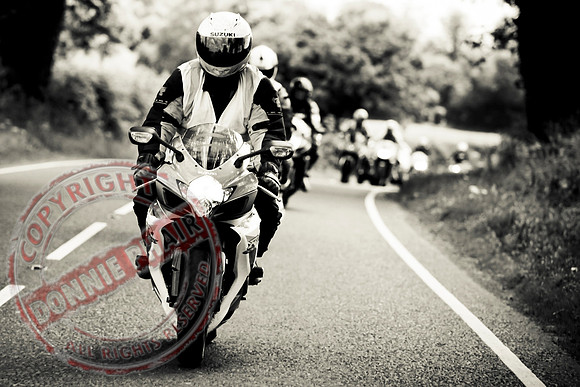 Ryan Parker Memorial Bike run starting at the Leggykelly Inn, Wattlebridge.