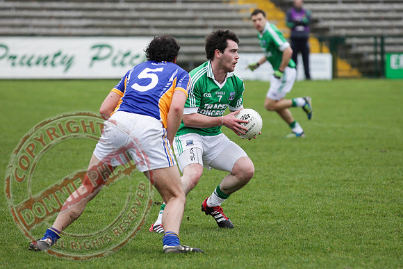 Fermanagh Senior Men V Wicklow in GAA Football in Brewster Park, Enniskillen.