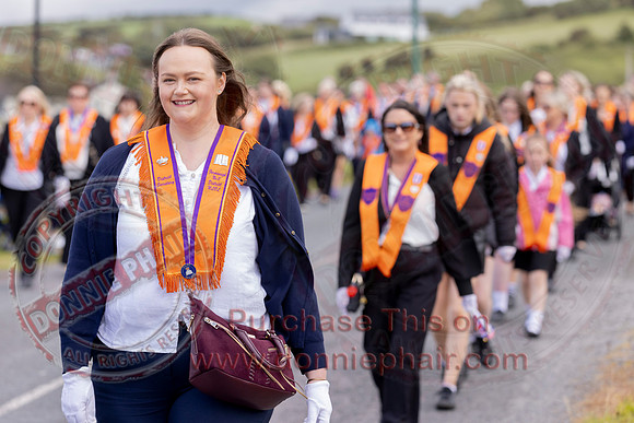 Annual County Donegal Twelfth Demonstration at Rossnowlagh-64
