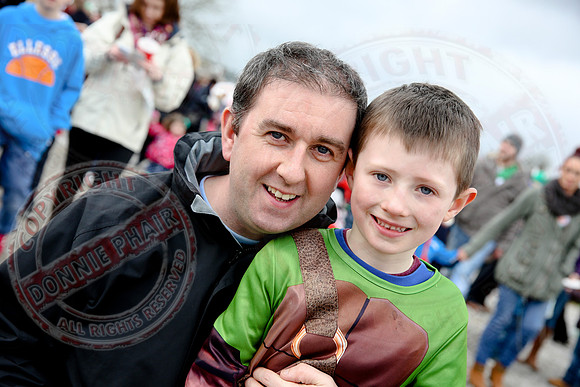 St. Patrick's Day celebrations in Enniskillen, County Fermanagh.