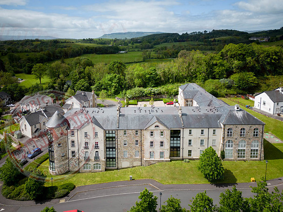 Aerial Photo of Residential Buildings in Enniskillen