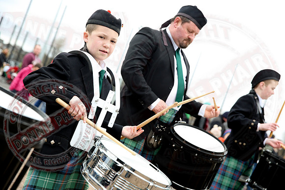 St. Patrick's Day celebrations in Enniskillen, County Fermanagh.
