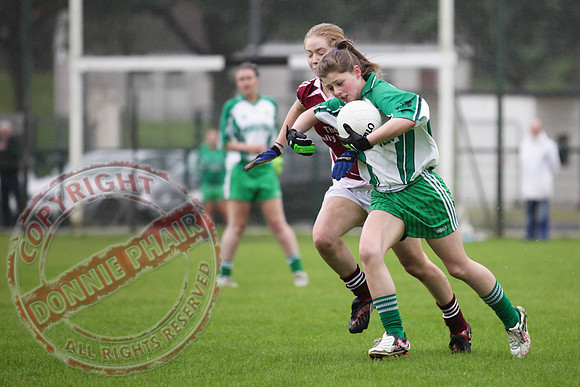 Ruth McGrath Ladies GAA Football Final Between Tempo and Ederney in Irvinestown.