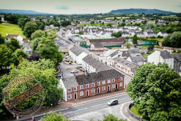 Aerial Photo of Residential Buildings in Enniskillen