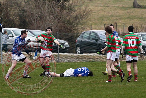Devenish V Lisnaskea in Senior GAA Football League Final in Kinawley.  Devenish Won.