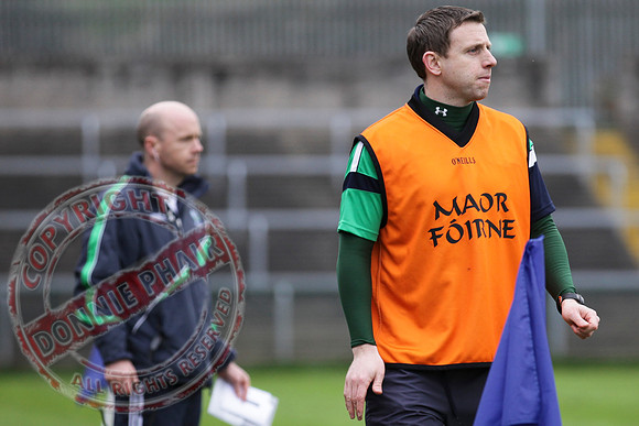 Fermanagh Senior Men V Wicklow in GAA Football in Brewster Park, Enniskillen.