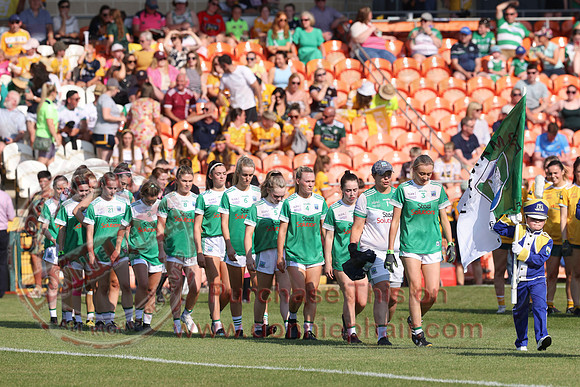 Antrim (3-15) V Fermanagh (0-11) in Ladies All Ireland GAA Football Junior Championship Final Replay-3