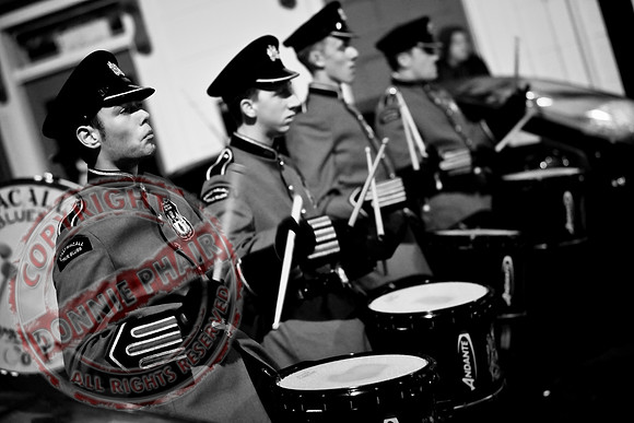 Loyalist Parade in Enniskillen, County Fermanagh.