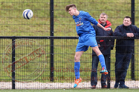 Ballinamallard Youth (2) V Cliftonville Youth (3) in IFA Youth League.
