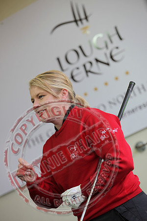 Fermanagh Rose of Tralee Longest Drive Golf Challenge in the Lough Erne Golf Resort.