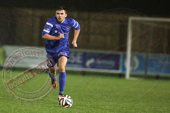 Ballinamallard United (2) V Ballymena United (3) in League Cup Semi-Final.