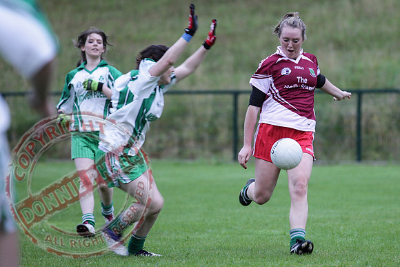 Ruth McGrath Ladies GAA Football Final Between Tempo and Ederney in Irvinestown.