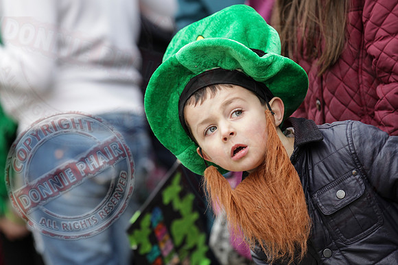 St. Patrick's Day in Enniskillen, County Fermanagh