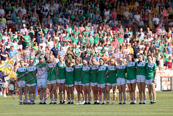 Antrim (3-15) V Fermanagh (0-11) in Ladies All Ireland GAA Football Junior Championship Final Replay-15