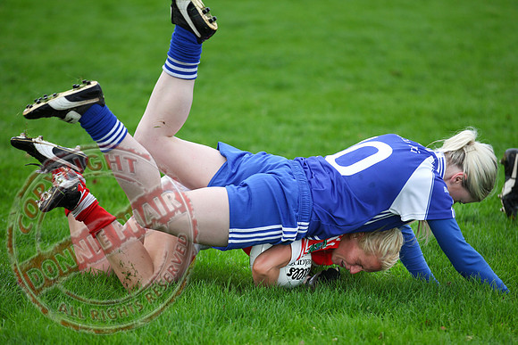 Ladies GAA Football League Final in Brookeborough between Kinawley and Newtownbutler First Fermanagh's.