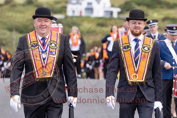 Annual County Donegal Twelfth Demonstration at Rossnowlagh-56