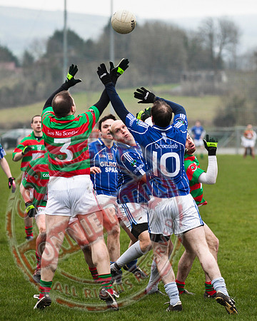 Devenish V Lisnaskea in Senior GAA Football League Final in Kinawley.  Devenish Won.