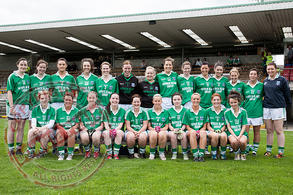 Fermanagh (3-13) V Limerick (3-08) in Senior Ladies Football Final.