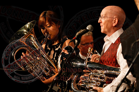 Steve and Misa Mead in the Ardhowen Theatre.