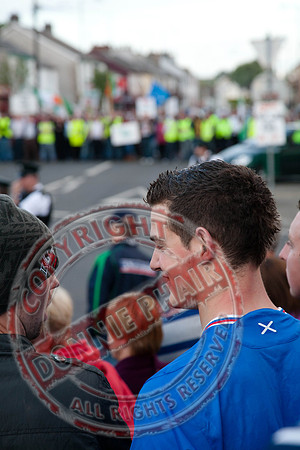 Loyalist Parade in Newtownbutler.