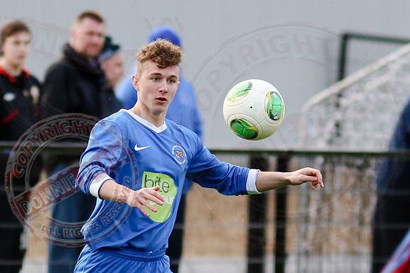 Ballinamallard United Reserves (6) V Coleraine (1) in IFA Reserve League