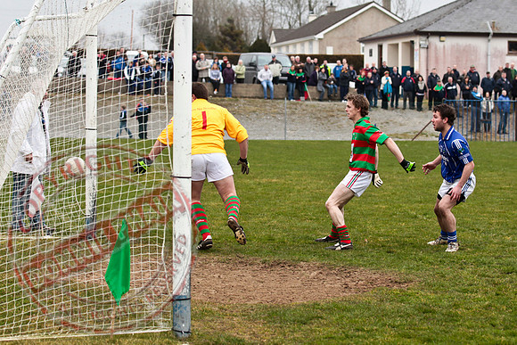 Devenish V Lisnaskea in Senior GAA Football League Final in Kinawley.  Devenish Won.