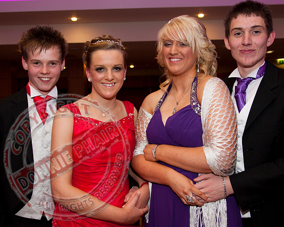 Devenish Formal in the Killyhevlin Hotel, County Fermanagh.