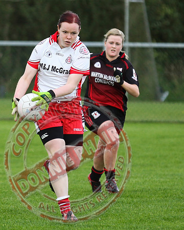 St. Pat's Donagh V Brookeborough in Ladies Intermediate GAA Final.