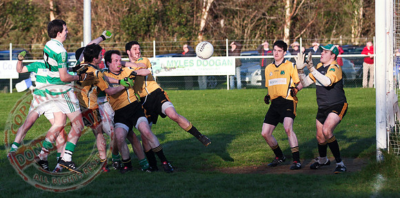 Teemore V Erne GAels from Belleek in Championship match in Garrision.