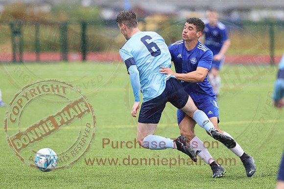 Enniskillen Town (5) V Enniskillen Athletic (0) in Mercer Football League-5
