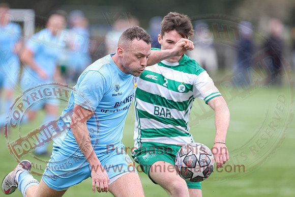Strathroy Harps (2) V Enniskillen Town (1) in Junior Cup Quarter Final-7