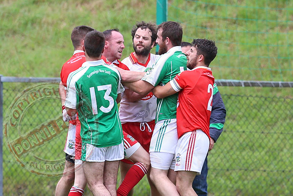 Roslea (4-8) V Newtownbutler (0-11) in Senior GAA Football League Division One.