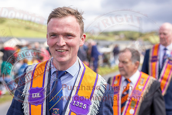 Annual County Donegal Twelfth Demonstration at Rossnowlagh-95