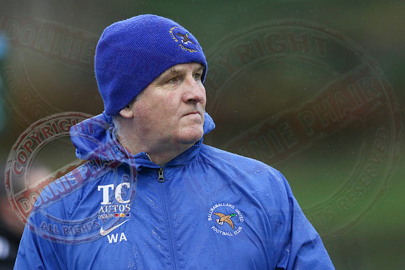 Ballinamallard United (0) v Portadown (2) in Danske Bank IFA Premier League.