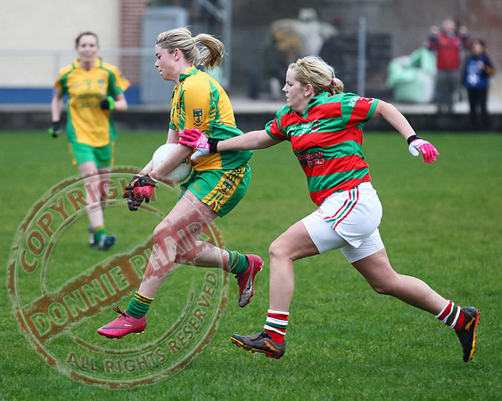 All-Ireland Ladies Intermediate Final between Lisnaskea and Stabannon.