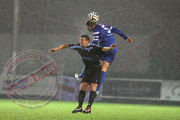 Ballinamallard United (2) V Ballymena United (3) in League Cup Semi-Final.