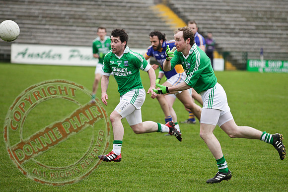 Fermanagh Senior Men V Wicklow in GAA Football in Brewster Park, Enniskillen.