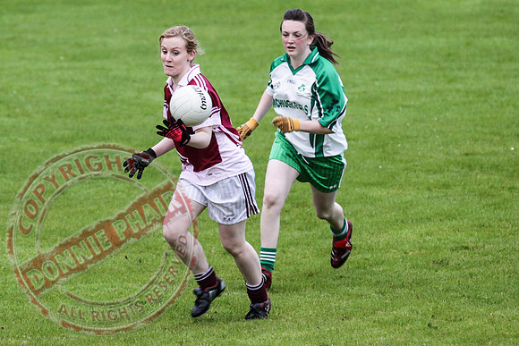 Ruth McGrath Ladies GAA Football Final Between Tempo and Ederney in Irvinestown.