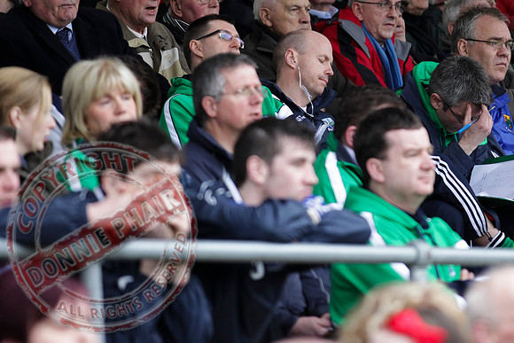 Fermanagh Senior Men V Wicklow in GAA Football in Brewster Park, Enniskillen.