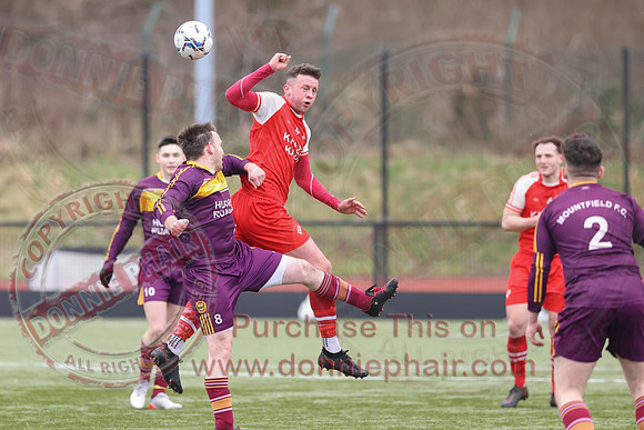 Mountfield (0) V Enniskillen Rangers (4) in Mercer Football League-16