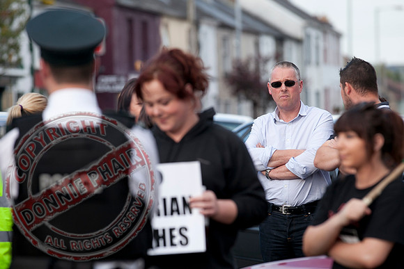 Loyalist Parade in Newtownbutler.