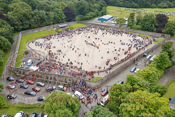 Aerial Photos of the Annual County Fermanagh Twelfth Demonstration In Irvinestown-1