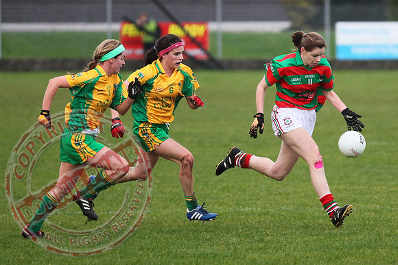 All-Ireland Ladies Intermediate Final between Lisnaskea and Stabannon.