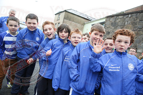 St. Patrick's Day celebrations in Enniskillen, County Fermanagh.
