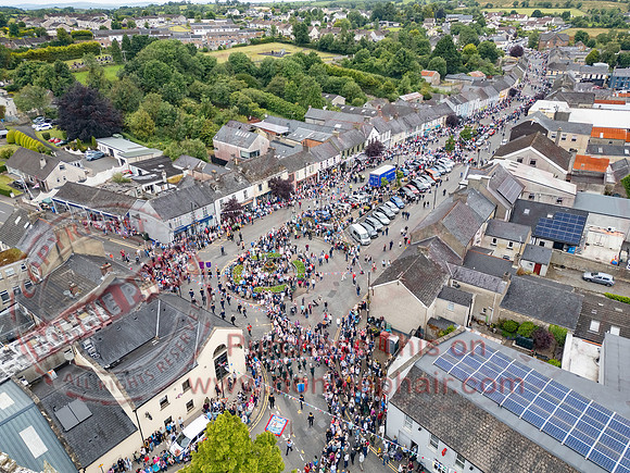 Aerial Photos of the Annual County Fermanagh Twelfth Demonstration In Irvinestown-7