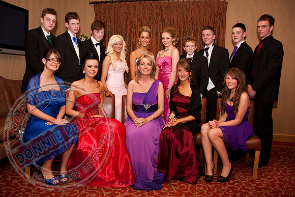 Devenish Formal in the Killyhevlin Hotel, County Fermanagh.