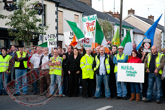 Loyalist Parade in Newtownbutler.
